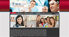 Desktop Screenshot of iiceindia.com
