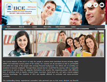 Tablet Screenshot of iiceindia.com